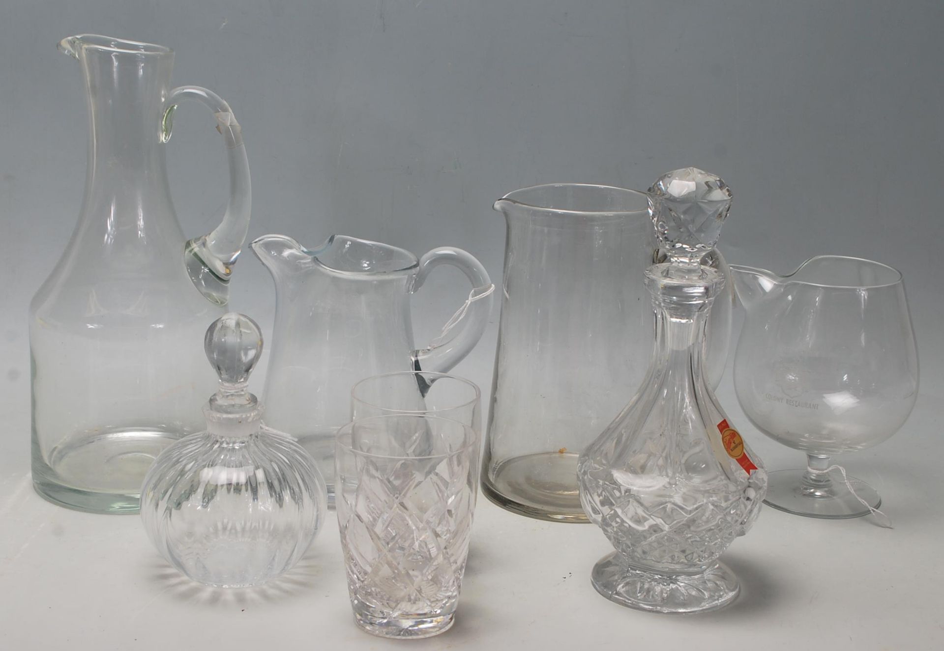 A large collection of antique 19th Century glasswa - Bild 10 aus 14