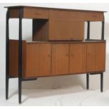 Nathan Furniture - British modern Design. A 20th century retro teak wood credenza sideboard.