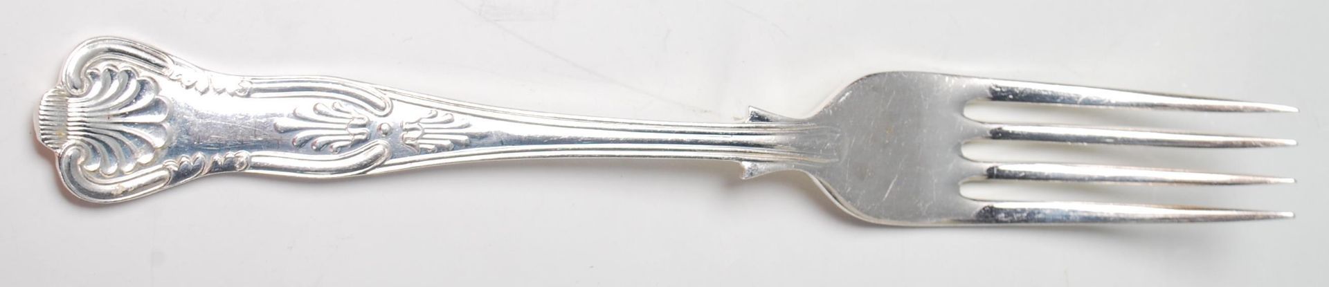 A 20th century retro silver plated EPNS canteen of cutlery complete in the original presentation - Bild 3 aus 6