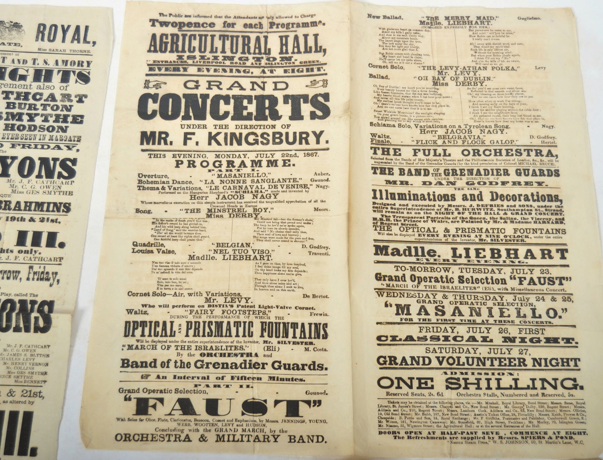 VICTORIAN EPHEMERA COLLECTION - 19TH CENTURY THEATRE POSTERS - Bild 4 aus 8