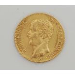 19TH CENTURY FRENCH FRANC GOLD COIN