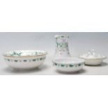 A 19th Century Victorian china bath wash set by Bisto for Harrods of London. The wash set