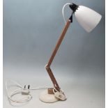 Terence Conran - Habitat - Mac Lamp No.8 - A 20th century retro vintage adjustable anglepoise desk /