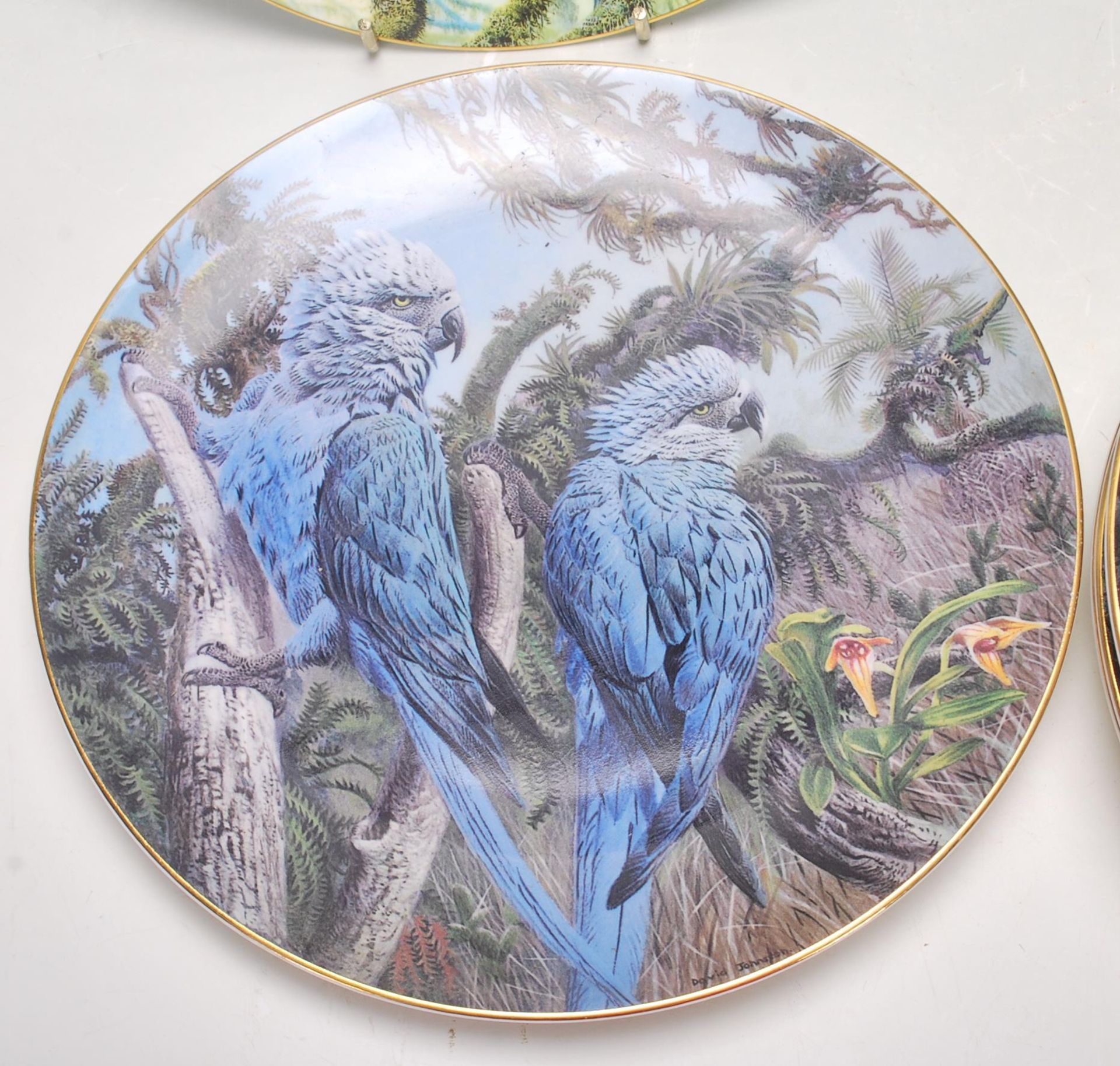 SET OF WEDGWOOD FRAGILE PARADISE COLLECTORS PLATES - Bild 4 aus 8