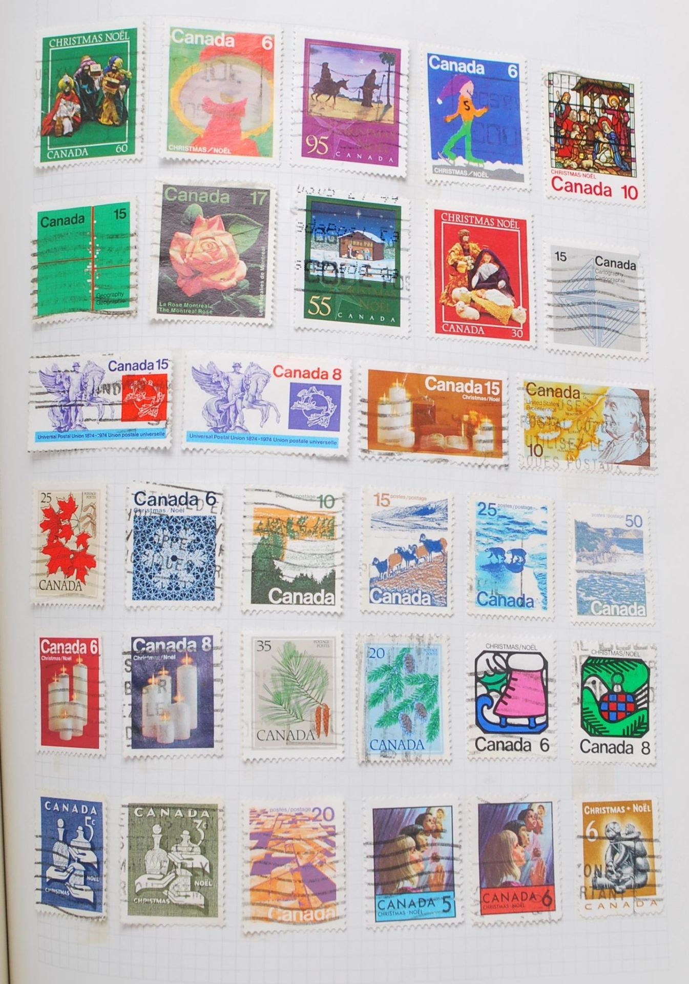 LARGE COLLECTION OF ALL-WORLD 20TH CENTURY STAMPS - Bild 5 aus 28