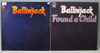 BALLIN' JACK - TWO VINTAGE VINYL RECORD LP'S