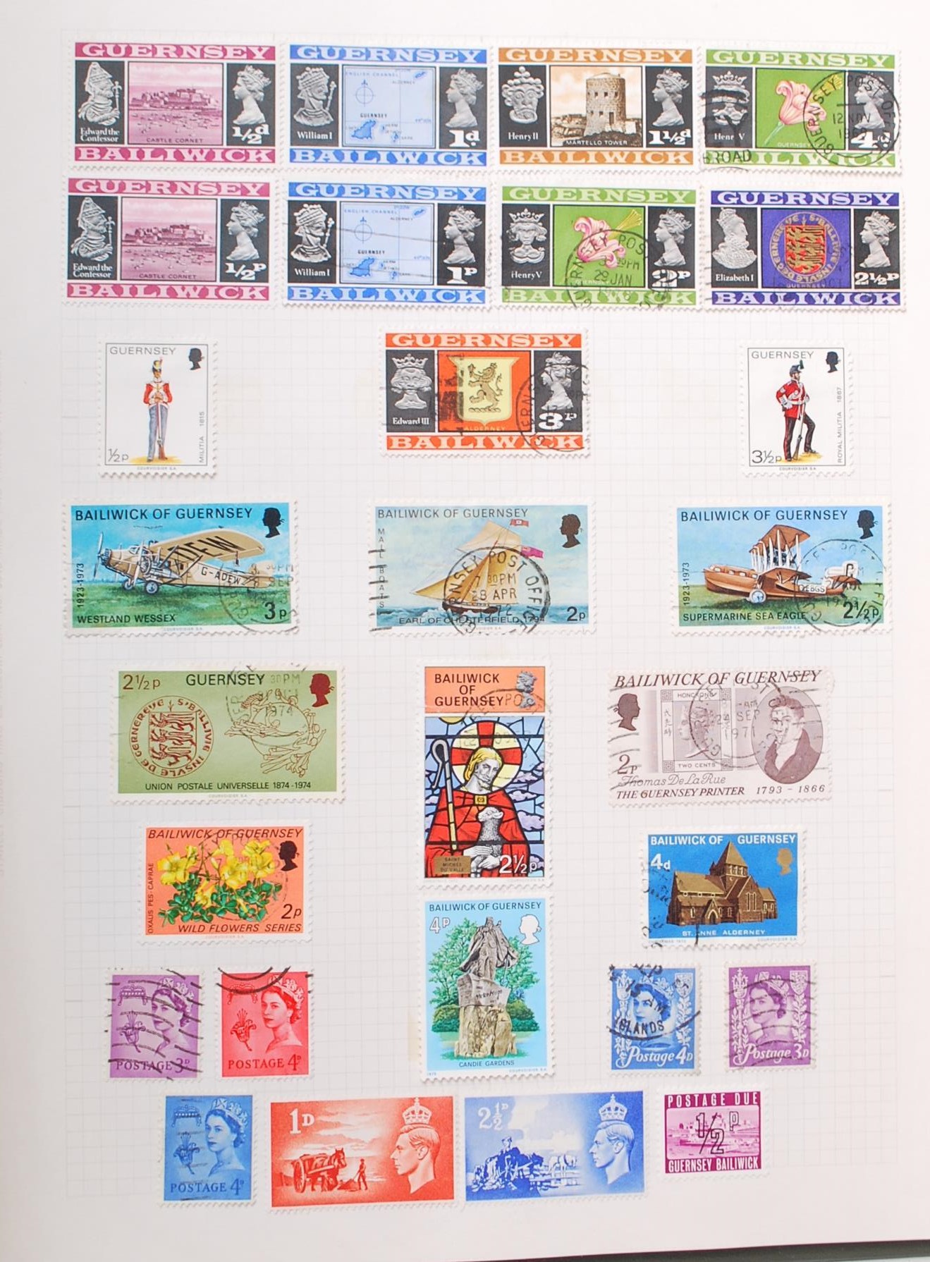 STAMPS - COLLECTION OF VICTORIAN TO QUEEN ELIZABET - Image 8 of 10