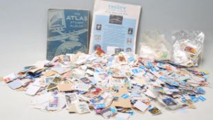 A large collection of 20th century stamps to inclu