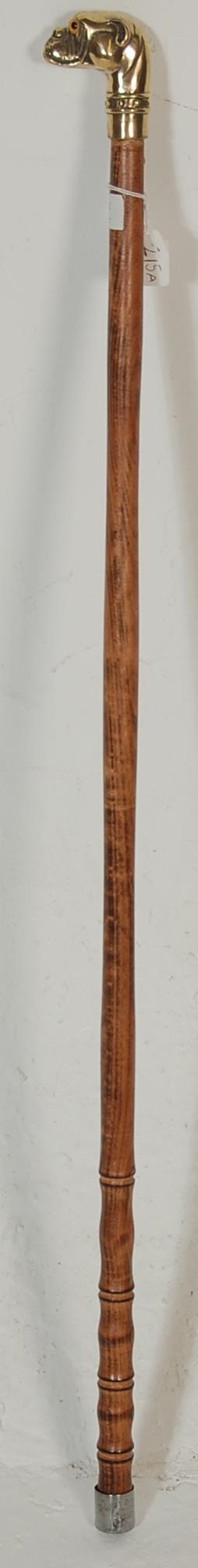 A late 20th Century gentleman's walking stick / ca