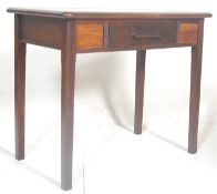 An mid 20th Century 1940s oak writing desk having