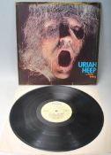 A vintage vinyl LP long play record by Uriah Heep