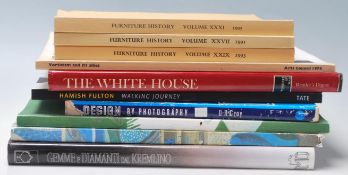 COLLECTION OF ASSORTED REFERENCE BOOKS - FURNITURE