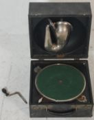 An early 20th Century portable / table top Decca g