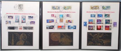 COLLECTION OF FLEETWOOD PRESENTATION STAMP DISPLAY