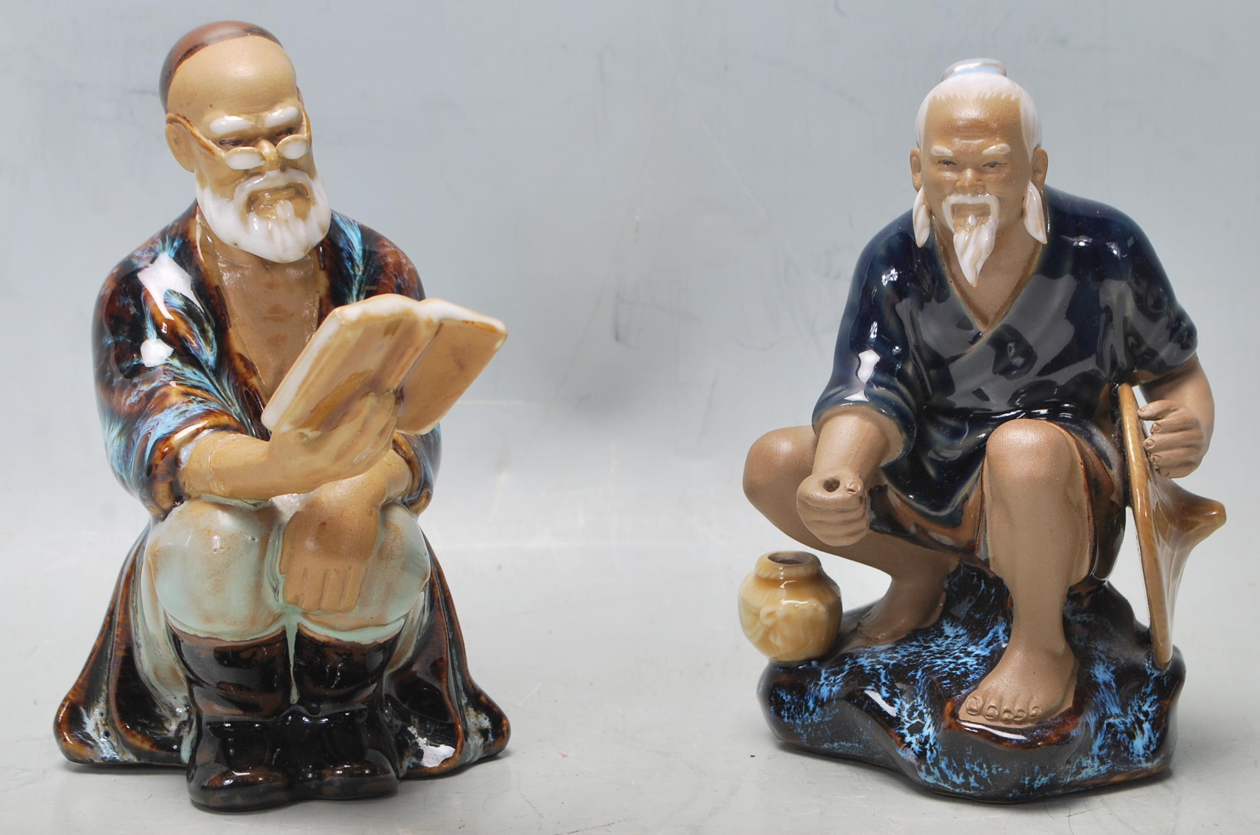 ANTIQUE STYLE CHINESE TERRACOTTA FIGURES
