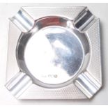 MID CENTURY SILVER ASHTRAY