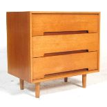 A 1970’S STAG OAK CHEST OF DRAWERS