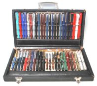 IMPRESSIVE COLLECTION OF VINTAGE FOUNTAIN PENS