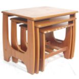 RETRO VINTAGE TEAK NEST OF TABLES