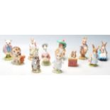 A LARGE COLLECTION OF ROYAL ALBERT BEATRIX POTTER FIGURES