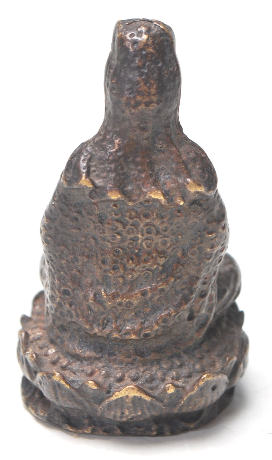 CAST BRONZE BUDDHIST TIBETAN FIGURINE - Image 3 of 6