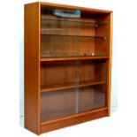 RETRO 20TH CENTURY GIBBS TEAK BOOKCASE.