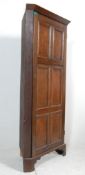 ANTIQUE OAK CORNER CUPBOARD