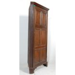 ANTIQUE OAK CORNER CUPBOARD