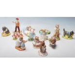 A collection of fourteen Royal Albert The World Of Beatrix Potter ceramic figures to include: Appley