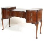 AN ANTIQUE MAPLE LADYS DESK