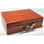 VINTAGE INITIALLED CROCODILE SKIN ATTACHE CASE