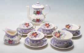 VINTAGE COPELAND MAYFLOWER TEA FOR SIX SET