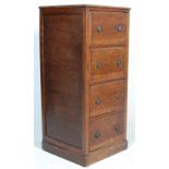 RETRO VINTAGE WOODEN FILING CABINET