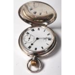 EARLY 20TH CENTURY ROTEHRHAMS SILVER POCKET WATCH