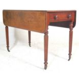 ANTIQUE MAHOGANY PEMBROKE TABLE