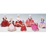 SEVEN ROYAL DOULTON FIGURINES