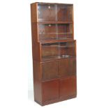 A MID 20TH CENTURY SIMPLEX BOOKCASE / LAWYERS BOOKCASE