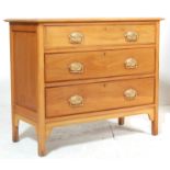 AN ATIQUE STYLE CHEST OF DRAWERS