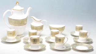 A ROYAL DOULTON ENGLISH RENAISSANCE TEA SERVICE FOR SIX.