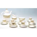 A ROYAL DOULTON ENGLISH RENAISSANCE TEA SERVICE FOR SIX.