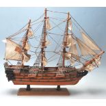 SCRATCH BUILT MODEL OF HMS VICTORY