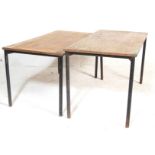 INDUSTRIAL RETRO VINTAGE FACTORY SCHOOL TABLES