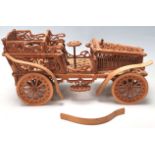 EARLY 20TH CENTURY SCRATCH BUILT TOY CAR