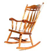 20TH CENTURY ANTIQUE STYLE ROCKING CHAIR