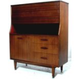 A VINTAGE TEAK WOOD JENTIQUE BUREAU