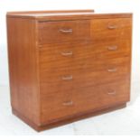 1950’S AIR MINISTRY 2 OVER 3 CHEST OF DRAWERS