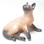 ROYAL COPENHAGEN CERAMIC CHINA CAT