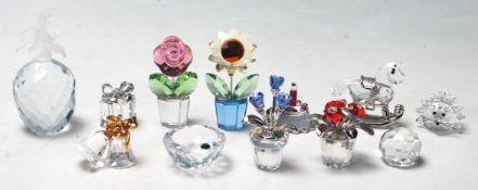 SWAROVSKI CUT GLASS FIGURINES