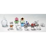 SWAROVSKI CUT GLASS FIGURINES