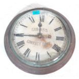 ANTIQUE EDWARDIAN STATION CLOCK